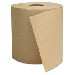 GEN Hardwound Towels, Brown, 1-Ply, Brown, 800ft, 6 Rolls/Carton -GEN1825 - Thumbnail 1