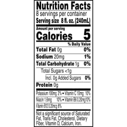 V8 Splash Diet Berry Blend Flavored Beverage, 64 fl oz Bottle - Thumbnail 2