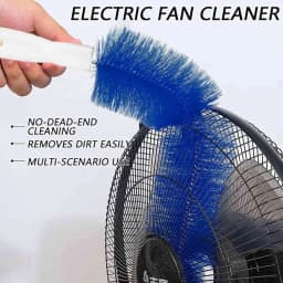 Cleaning Brush for Fans | Flexible Dusting Tool for All Fans | Bendable Microfiber Duster with Washable Reusable Head to Dirt and from Ceiling - Thumbnail 8