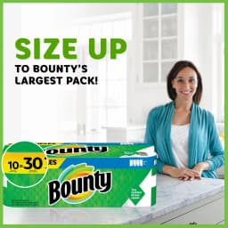 Bounty Select-A-Size Paper Towels, White, 8 Triple Rolls - Thumbnail 7