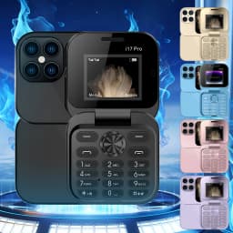GJX New Mini Flip Phone-Unlocked 2G Cell Phone for Seniors,Large Buttons,Dual Screens,Long-Lasting Battery,Clear Sound,Compact&Easy-To-Use Design - Thumbnail 6