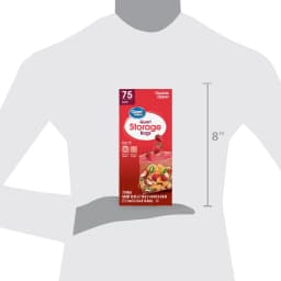 Great Value Fresh Seal Double Zipper Quart Storage Bag, 100 Count - Thumbnail 8