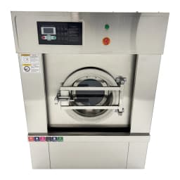 Industrial Automatic Laundry Washing Machine Washer Dehydration and Drying Integrated Machine 33LBS 220V - Thumbnail 1