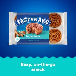 Tastykake Pecan Swirls, 6 Cinnamon and Pecan Baked Pastry Rolls, Cinnamon Rolls - Thumbnail 4