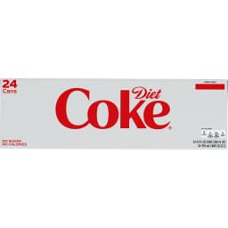 Diet Coke Soda Pop Cans, 12 fl oz, 24 Pack - Thumbnail 13