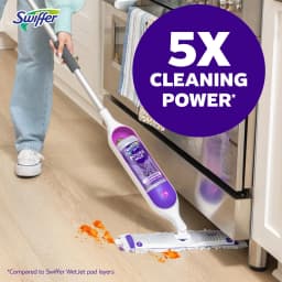 Swiffer Power Mop Refill Solution, Tile, Vinyl, Laminate, Wood, Floor Cleaner, Lavender, 2x 25.3 fl oz - Thumbnail 6