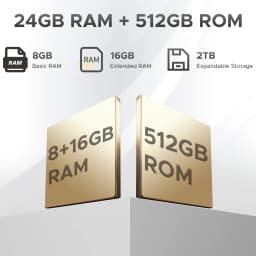 DOOGEE S118 Pro Rugged Smartphone 5G,10800mAh(33W) 24GB+512GB/2TB Rugged Phone,DDR5,108MP+20MP Night Vision,6.6''FHD+120Hz Rugged Unlocked Cell Phone,Dual SIM/Dual Unlock/NFC/GPS/OTG/WiFi 6 - Thumbnail 3