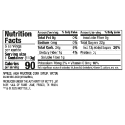Mott's Applesauce Cups, 4 Ounce, 6 Count, Apple Flavor - Thumbnail 11
