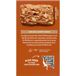 CLIF BAR Minis Crunchy Peanut Butter Flavor Snack-Size Energy Bars, 20ct - Thumbnail 14