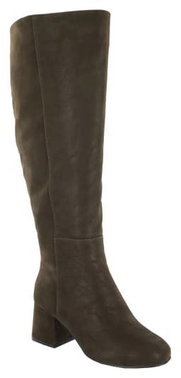 Eloquii Elements Women's Wide Calf Block Heel Dress Boots - Thumbnail 1
