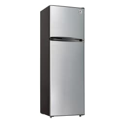 Arctic Chef 10 Cu. ft. Top-Freezer Refrigerator, 2-Door Apartment-Size Fridge, Platinum - Thumbnail 1