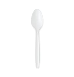 Great Value White Plastic Disposable Spoons, 100 Count - Thumbnail 6