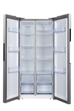 Hamilton Beach HZ8551 15.6 Cu Ft Side-by-Side Refrigerator, Platinum - Thumbnail 10