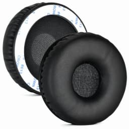 RHEA- 2Pcs Leather Sponge Ear Pads Cushion Covers Earmuffs For Sony Wh-Xb700 Headsets - Thumbnail 2