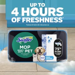 Swiffer Mop & Go Heavy Duty Pet Wet Refills, Odor Defense, 20 Count - Thumbnail 5