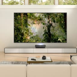Hisense L9H TriChroma 4K Ultra Short Throw Laser TV Projector with 120" Ambient Light Rejecting Screen, Dolby Vision - Thumbnail 10