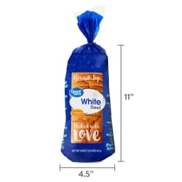 Great Value White Round Top Bread Loaf, 20 oz - Thumbnail 6