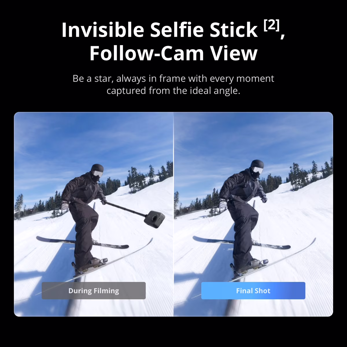 DJI Osmo Digital Camcorder, 1", High Dynamic Range (HDR), 8K, 4K - Thumbnail 3