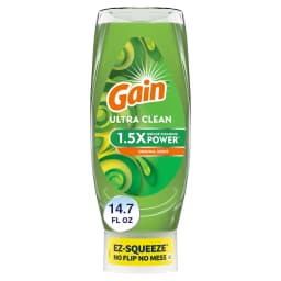 Gain EZ-Squeeze Dishwashing Liquid Dish Soap, Original Scent, 14.70 fl oz - Thumbnail 1