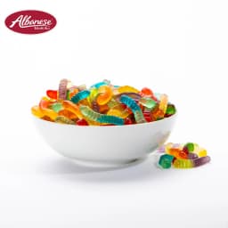 Albanese World's Best 12 Flavor Gummi Worms, 7.5 oz Regular Size - Thumbnail 5