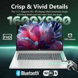 HP Essential Business Laptop, 17.3" FHD Display, Intel Core i5-1334U, 8GB RAM, 512GB PCIe M.2 SSD, Wi-Fi 6, Webcam - Thumbnail 5