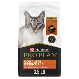 Purina Pro Plan High Protein Cat Food With Probiotics for Cats, Salmon and Rice Formula, 3.5 lb. Bag - Thumbnail 1