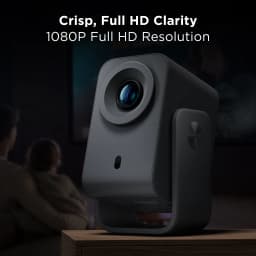 TCL C1 GTV Portable Projector with Google TV (New) - Native 1080P, Built-in Gimbal, Wi-Fi and Bluetooth, 30 - Thumbnail 2