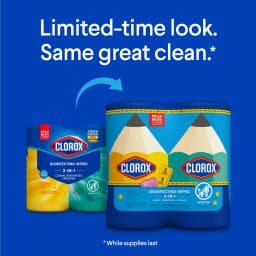 Clorox Disinfecting Cleaning Wipes Back to School Variety Pack, 75 Count, Pack - Thumbnail 3