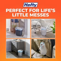 Hefty Small Trash Bags, Fabuloso Scent, 4 Gallon, 20 Count - Thumbnail 5