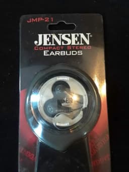 RHEA- Nos Jmp-21 Jensen Compact Stereo Earbuds - Thumbnail 5