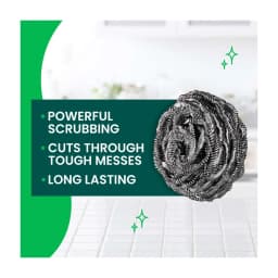 Scotch-Brite Stainless Steel Scrubbers, 3 Scrubbers - Thumbnail 3