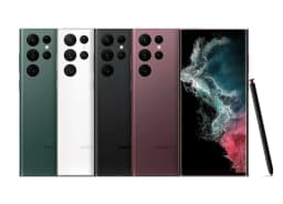 Restored Samsung Galaxy S22 Ultra 5G 128/256GB SM-S901U1 (US MODEL) Unlocked Cell Phones - All Colors (Refurbished) - Thumbnail 1