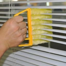New Knack - Blind Cleaner Tool Brush Duster – Dust Cloth For Air Conditioner, Window Blinds - Thumbnail 1