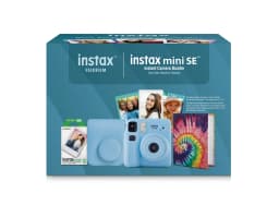 Fujifilm instax Mini SE Instant Camera Bundle with Case, 10 Pack Film, Album, and Frame Stickers, Light Blue (Value Bundle) - Thumbnail 12