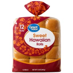 Great Value Sweet Hawaiian Rolls, 12 oz, 12 Count - Thumbnail 1