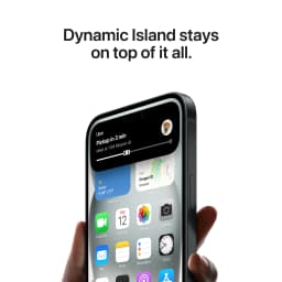 Walmart Family Mobile Apple iPhone 15, 5G, 128GB, Black - Prepaid Smartphone [Locked to Walmart Family Mobile] - Thumbnail 7