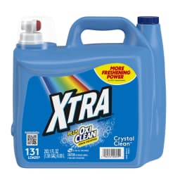 Xtra Plus OxiClean, 131 Loads Liquid Laundry Detergent, 203.1 fl oz - Thumbnail 8