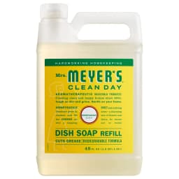 Mrs. Meyer's Clean Day Liquid Dish Soap Refill, Honeysuckle Scent, 48 Fl Oz Bottle - Thumbnail 1