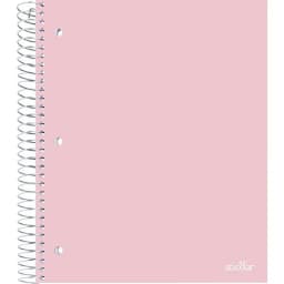 Office Depot® Brand Stellar Poly Notebook, 8-1/2" x 11", 5 Subject, College Ruled, 200 Sheets, Blush - Thumbnail 2