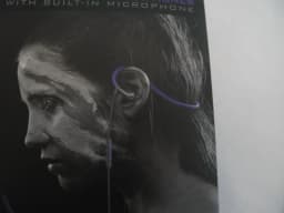 RHEA- (1) New Ihip Athletic Sports Earphones Built-In Microphone Warrior Purple & Gray - Thumbnail 4