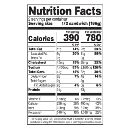 Marketside All American Full Sub Sandwich, 14 oz - Thumbnail 3
