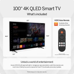 VIZIO 100" Class Quantum 4K QLED HDR Smart TV (VQD100M-08) - Thumbnail 3