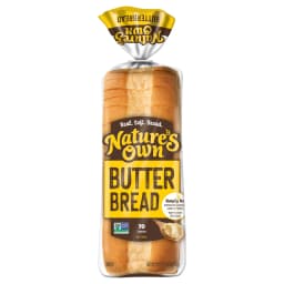 Nature's Own Butterbread, Non-GMO Bread, Sandwich Bread, 20 oz Loaf - Thumbnail 1