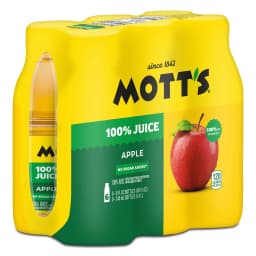 Mott's 100% Apple Juice, 8 fl oz, 6 Count Bottles - Thumbnail 14