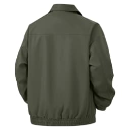 uublik Men's Faux Leather Jacket Army Green Long Sleeve Casual Button Down Motorcycle Coats Trendy Fall Clothes - Thumbnail 5