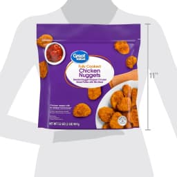 Great Value Fully Cooked Chicken Nuggets, 32 oz (Frozen) - Thumbnail 7