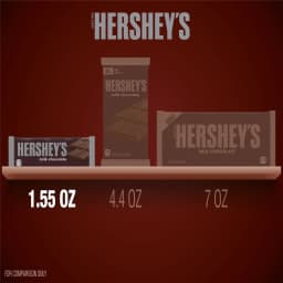 Hershey's Milk Chocolate Candy Bars, 1.55 oz (6 Count) - Thumbnail 5