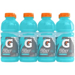 Gatorade Frost Thirst Quencher Glacier Freeze Sports Drinks, 20 fl oz, 8 Count Bottles - Thumbnail 7