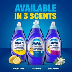 Dawn Platinum Dish Soap, Dishwashing Soap, Fresh Rain, 30 fl oz - Thumbnail 7