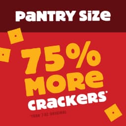 Cheez-It Original Baked Snack Crackers, Lunch Snacks, 12.4 oz - Thumbnail 7